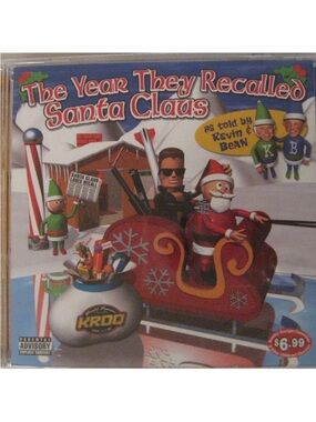 🎙️📻 KROQ 106.7 Kevin & Bean Show CD 🎧💿 "The Year They Recalled Santa Claus"